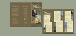 Brochure for World Culture Tours.